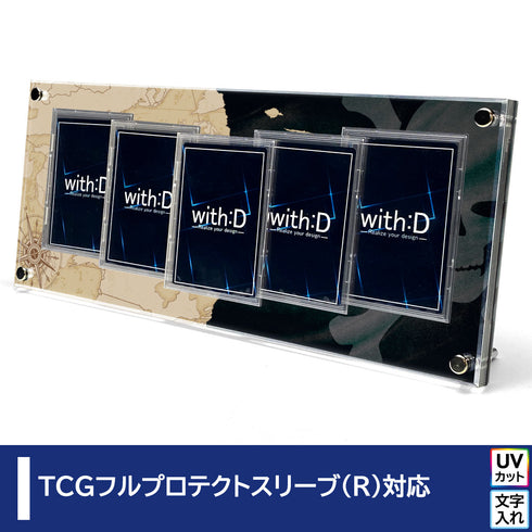 5-CARD-CLOSE ジョリーロジャー ブラックフラッグ