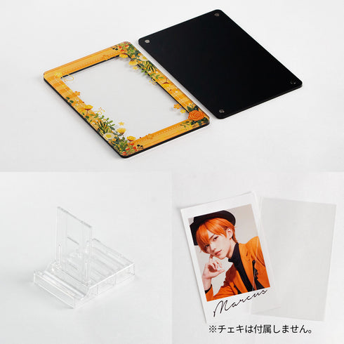 スキニースライド チェキフレーム ローズガーデン