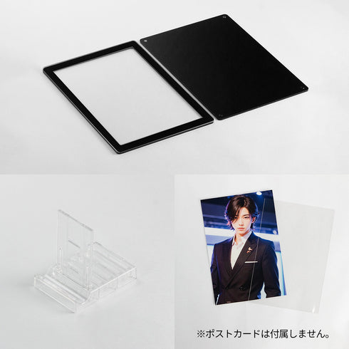 スキニースライド ポストカードフレーム ワンカラー