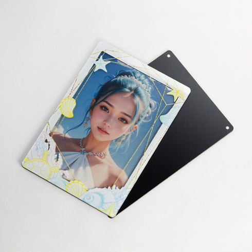 スキニースライド ポストカードフレーム シェルビーチ