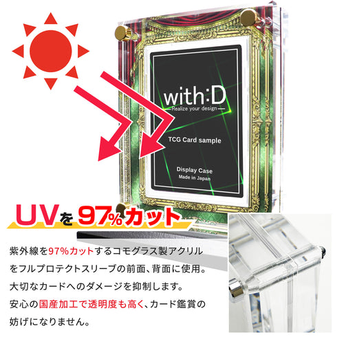 クリスタルBlock フルプロテクトver UV対策強化 カーテンコール