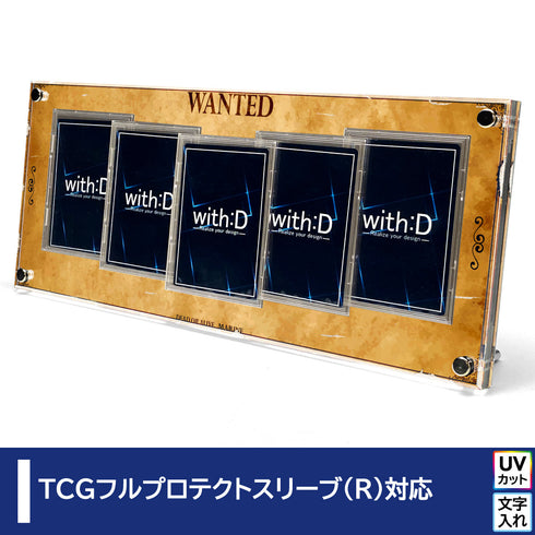 5-CARD-CLOSE WANTEDナチュラル