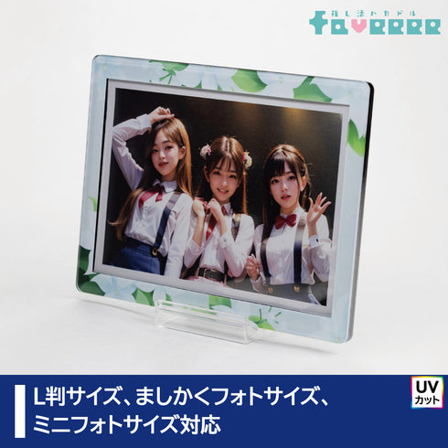 スキニースライド フォトフレーム 万華