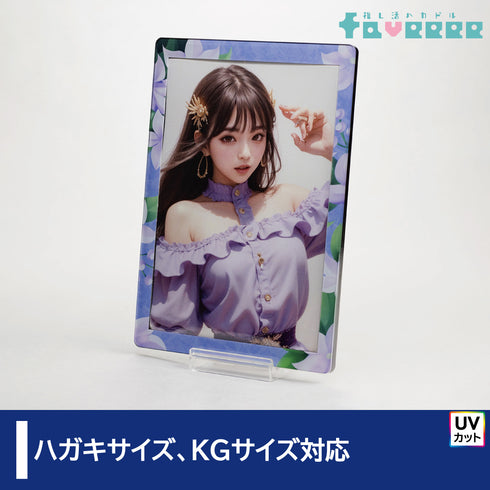 スキニースライド ポストカードフレーム 万華