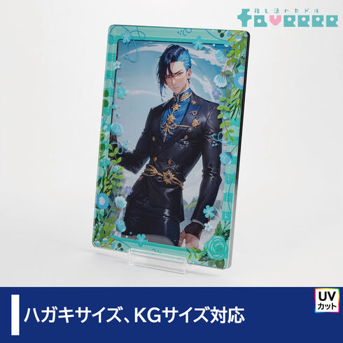 スキニースライド ポストカードフレーム ローズガーデン