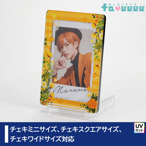 スキニースライド チェキフレーム ローズガーデン