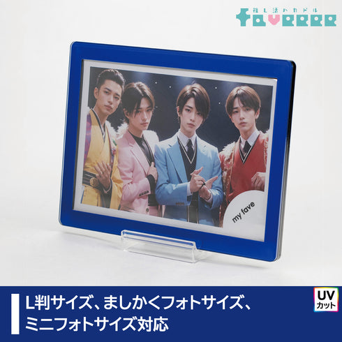 スキニースライド フォトフレーム ワンカラー