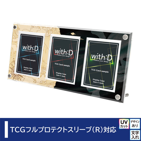 3-CARD-CLOSE ジョリーロジャー ブラックフラッグ