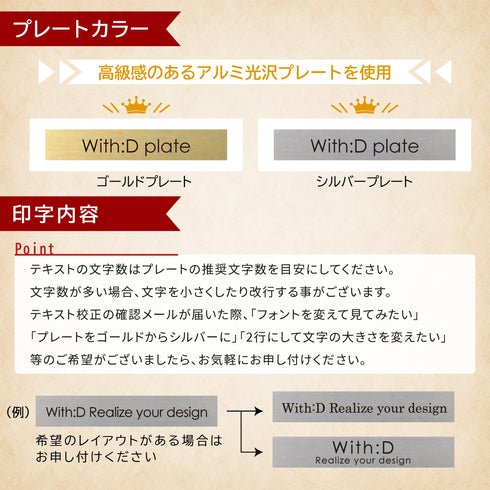 ネームプレート